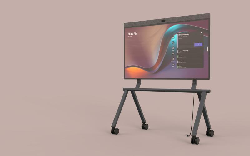 H1082-BG Heckler Rolling Stand For Neat Board Pro