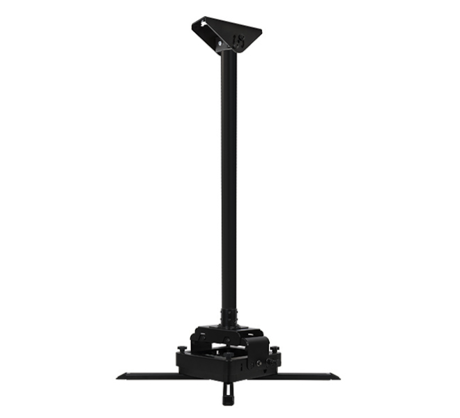BT893-FD100/B Fixed Drop Heavy Duty Projector Ceiling Mount - 1m Pole