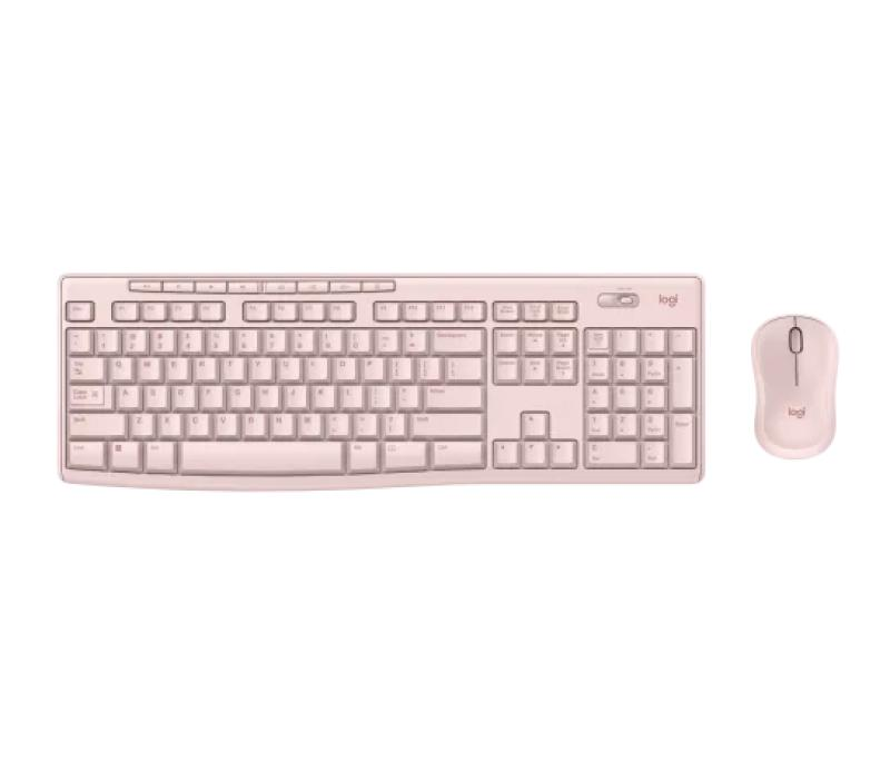 MK270 Wireless Keyboard and Mouse Combo (Rose)