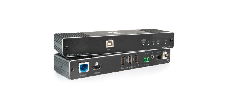 TP-590T 4K60 4:2:0 HDMI Transmitter with USB, RS–232, & IR over Long–Reach HDBaseT 2.0