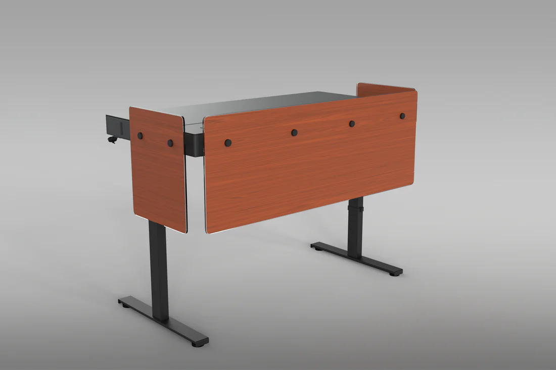H901-WL-WC-7054 Premium Modesty Panel for Lectern 6U - Wild Cherry