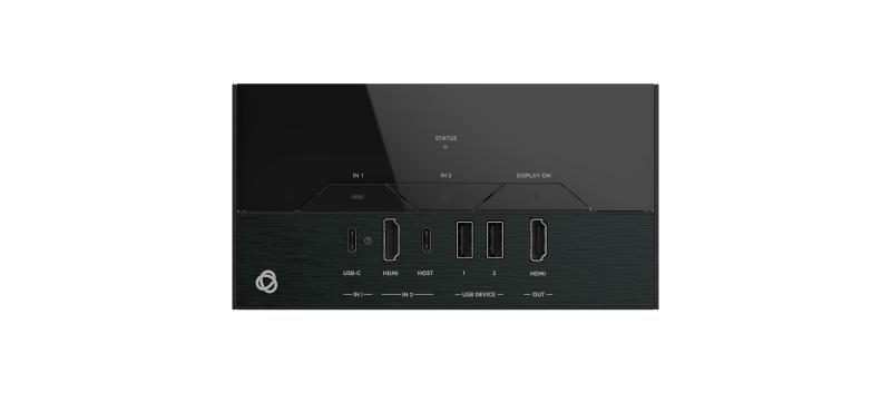 SWT3-22-HU-WP-T 2x2 4K60 USB-C/HDMI Wall-plate Switcher Transmitter