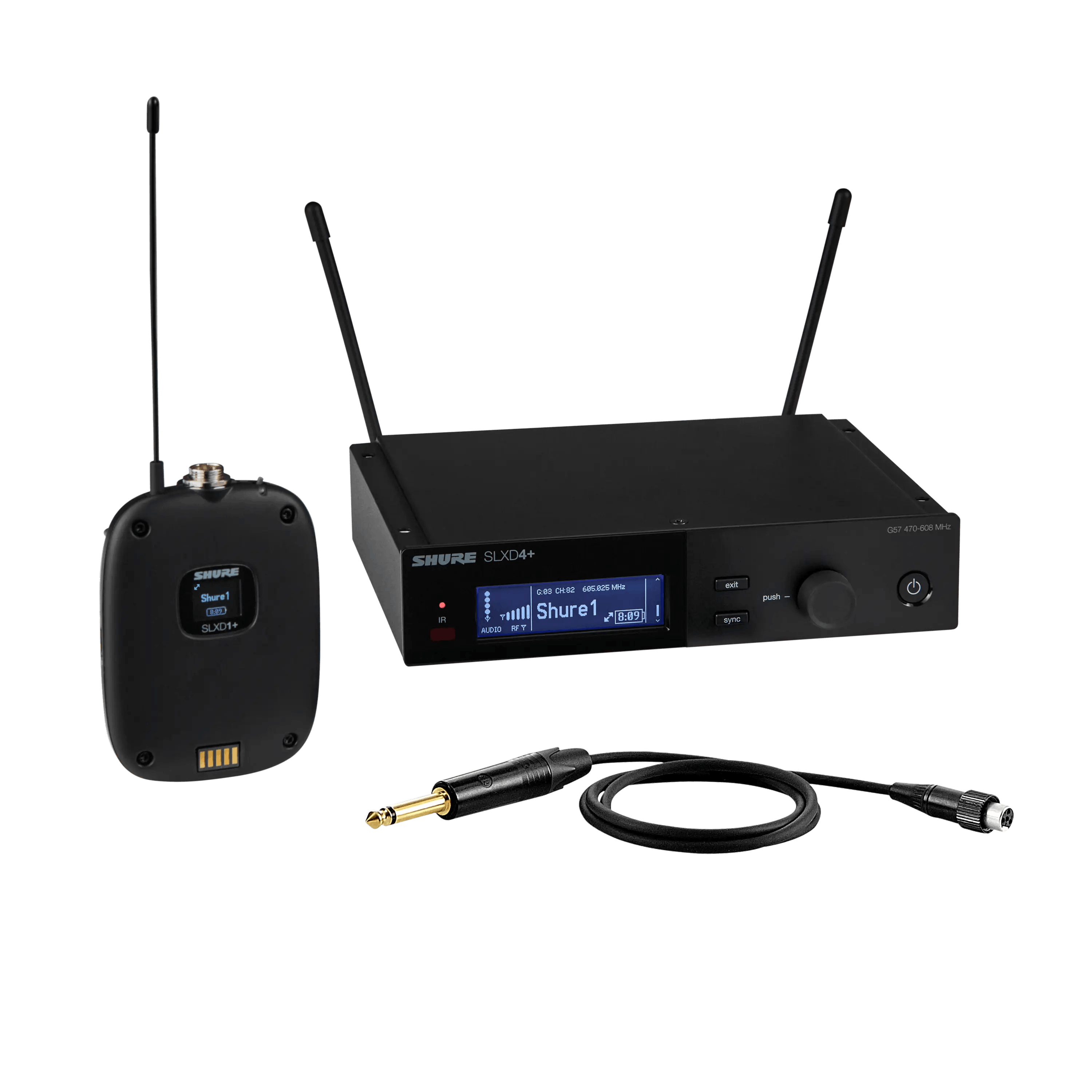 SLXD14+-G57 SLXD14+ Digital Wireless Bodypack System - G57 Band