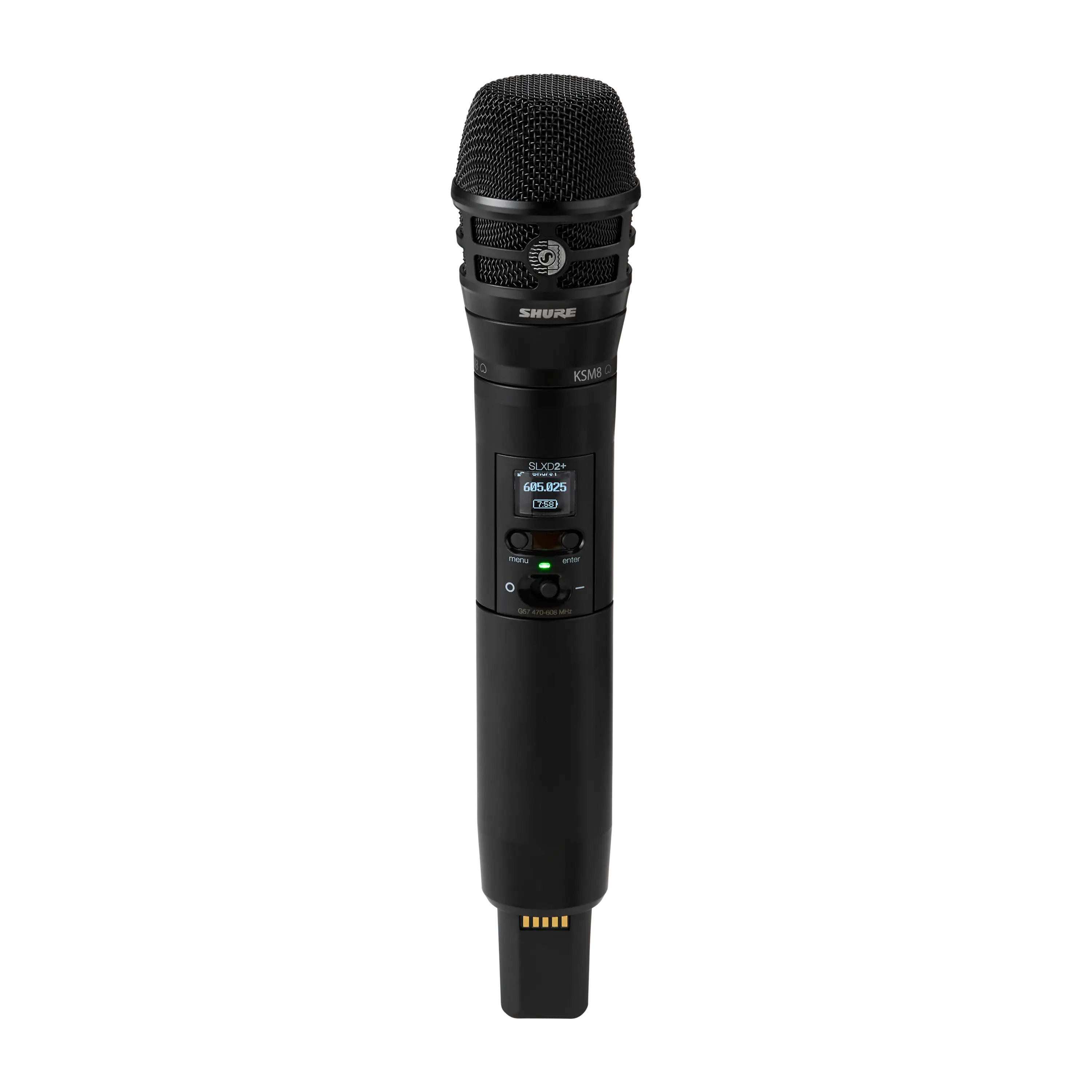 SLXD2+/K8B=-G57 Wireless Handheld Transmitter with KSM8 Dualdyne Microphone - G57 Band