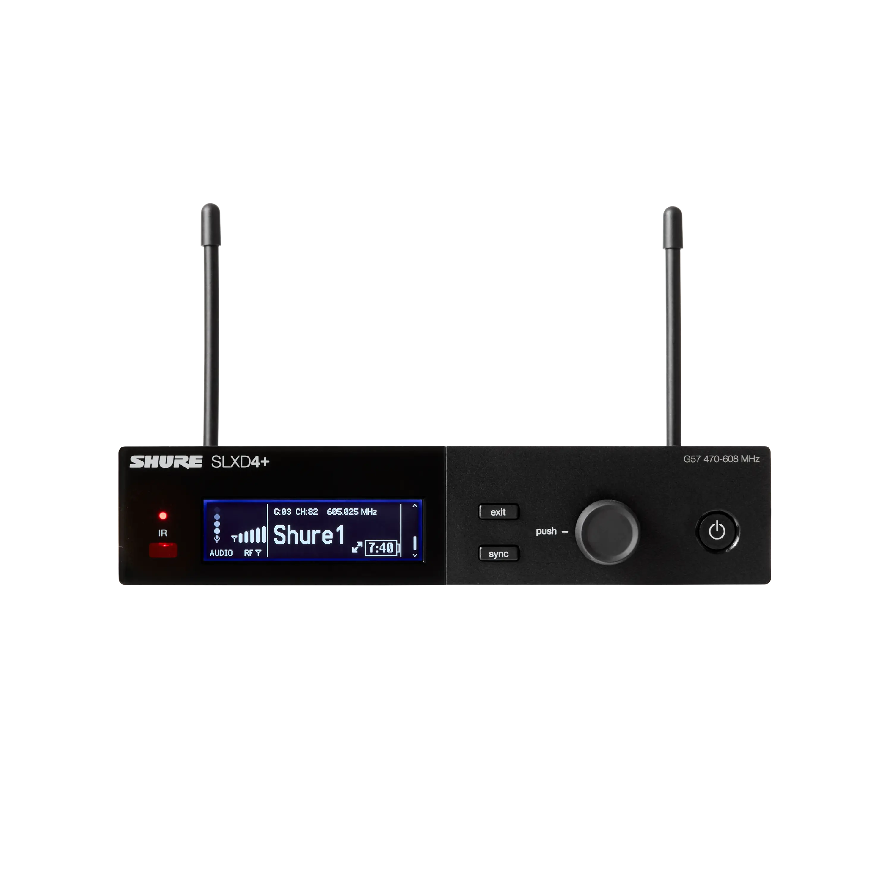 SLXD4+TA=-G57 Digital Wireless Receiver - G57 Band (TAA Compliant)