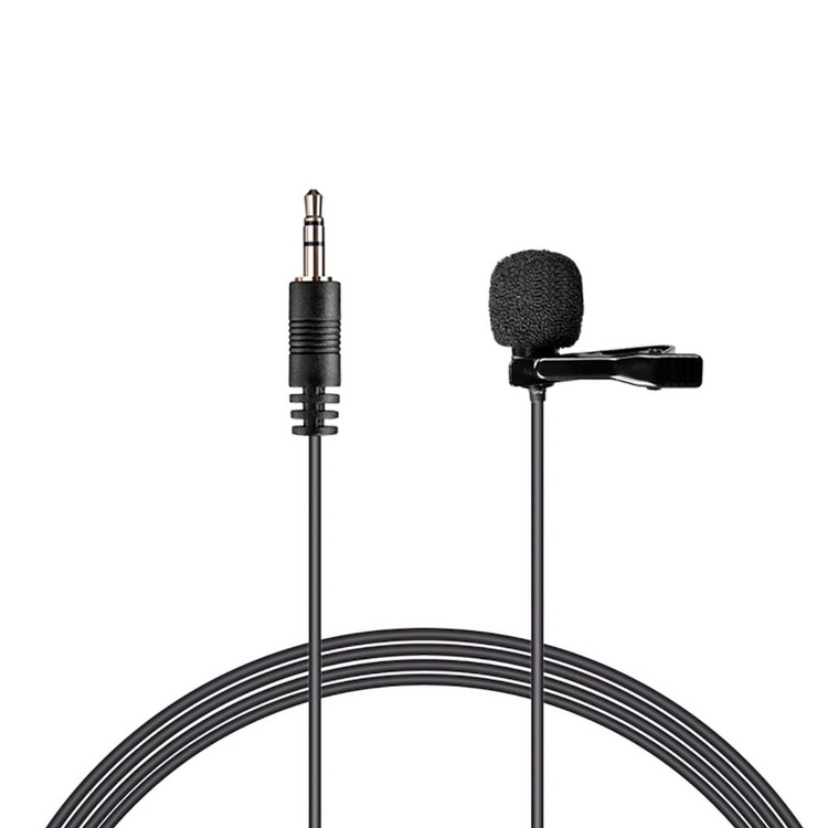 IKAN Omni-Directional TRS Lavalier Mic for Cameras 14.7ft. (CoMica)
