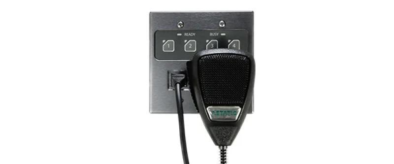 Zip4-PTT Mic-Std PTT (push-to-talk) Microphone - Standard