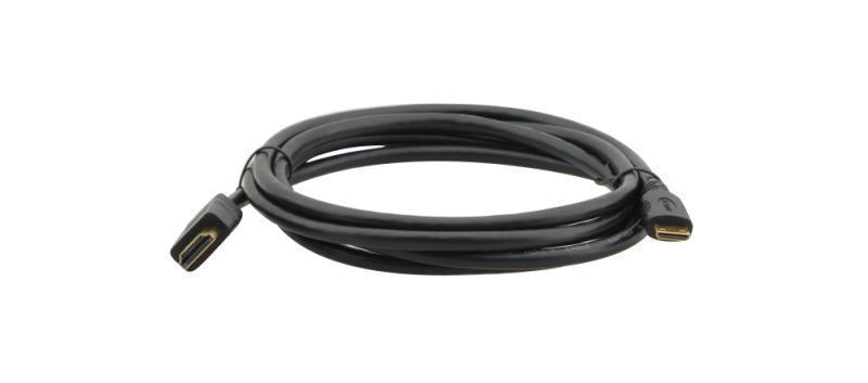 C-HM/HM/A-C-3 High–Speed HDMI with Ethernet to Mini HDMI Cable - 3'