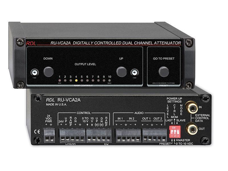 RU-VCA2A Digitally Controlled Attenuators