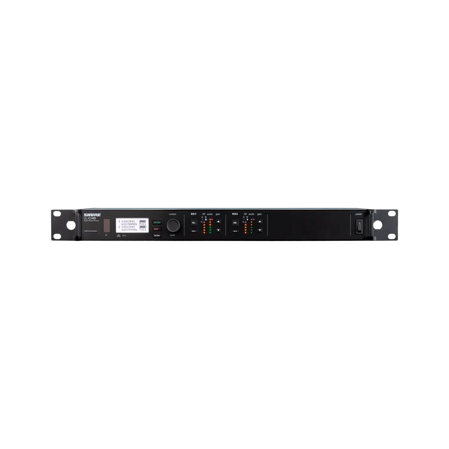 ULXD4DGVTA=-G57 Dual-Channel Digital Wireless Receiver TAA