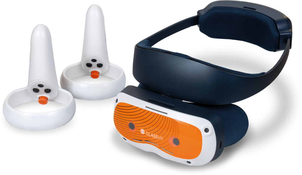 CVR6128-BUN-CTE-1P ClassVR Xcelerate Headset Set of 4 (Inc. 3 Year CTE Content Licence and 8 Controllers)