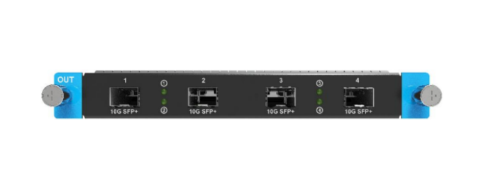 MX_4x10G Fiber Output Card