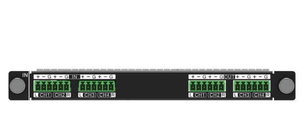 H_2xAudio Input +2xAudio Output Card