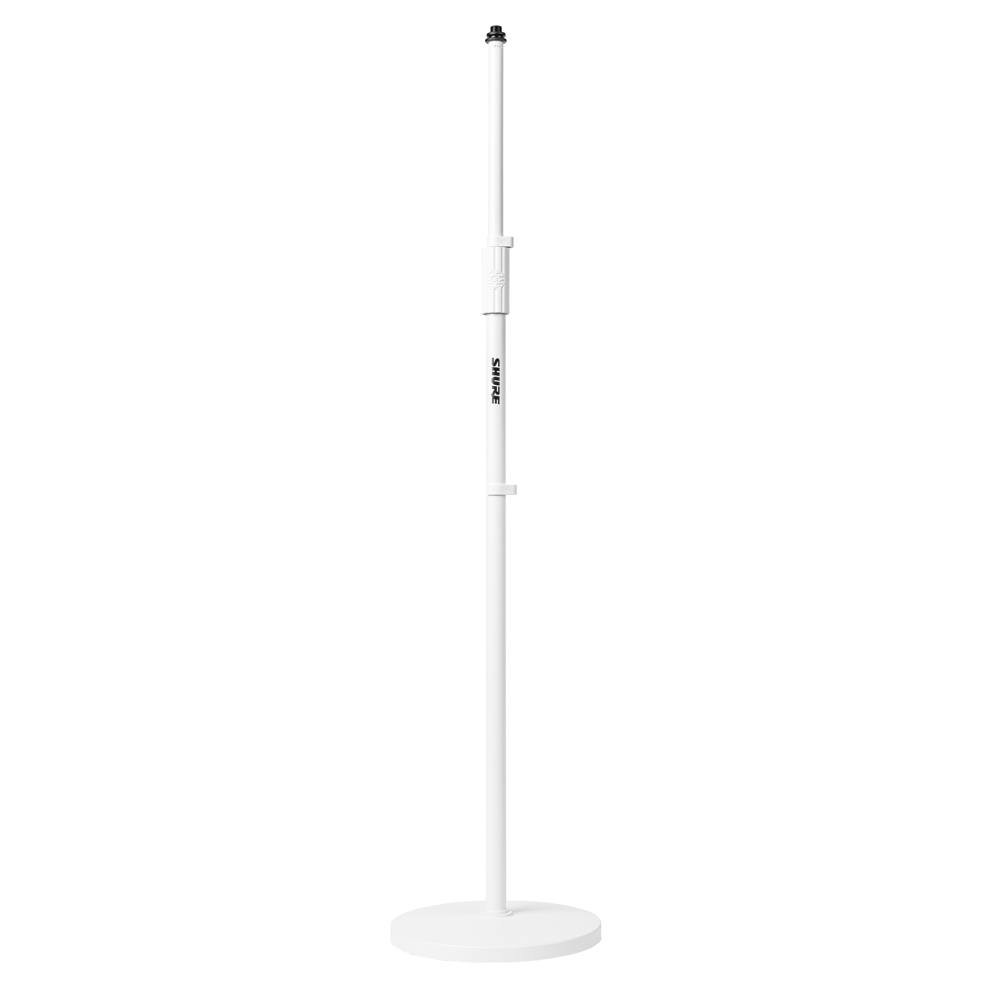 SH-RBMICSTAND10-W Shure 10″ Round Base Mic Stand – White