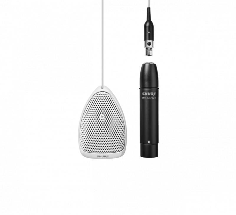 MX391W-A/O Microflex Boundary Condenser Microphone (Omnidirectional, White)