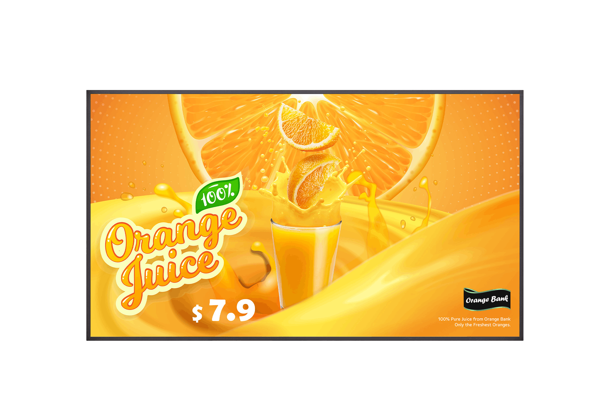 65" UH5Q-G Standard UHD Signage Display
