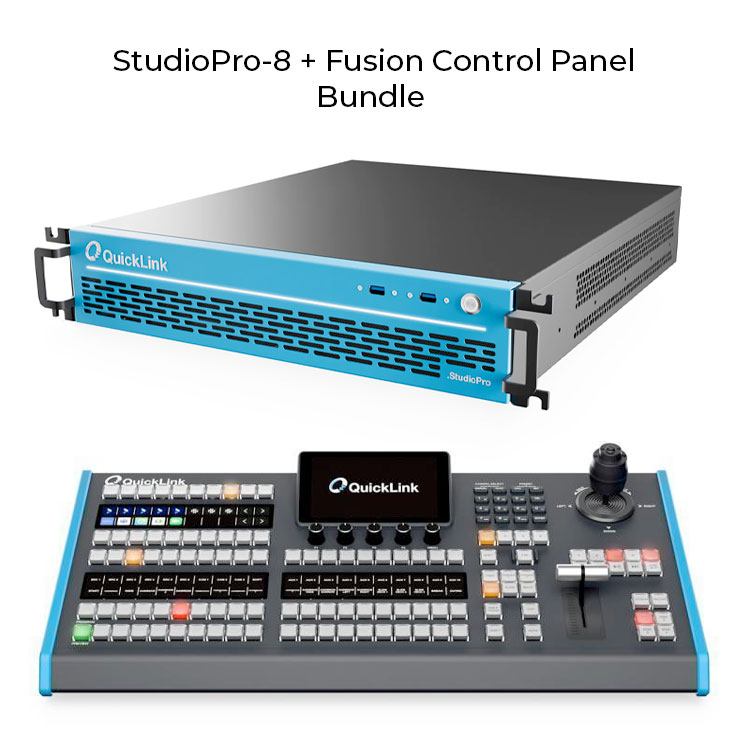 QuickLink StudioPro-8 + Fusion Bundle