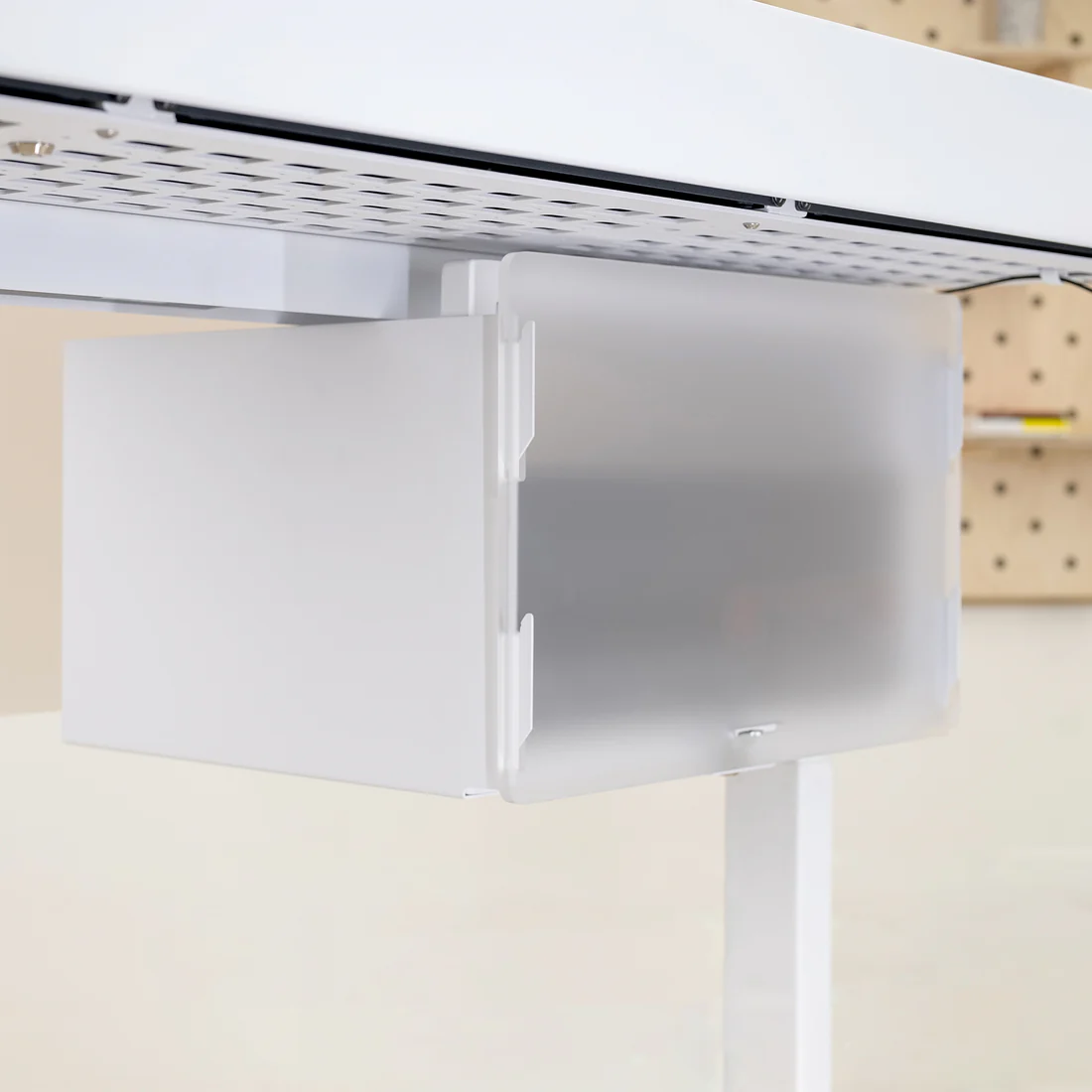 H903S-WT Expansion Rack for Heckler Lectern 6U, White