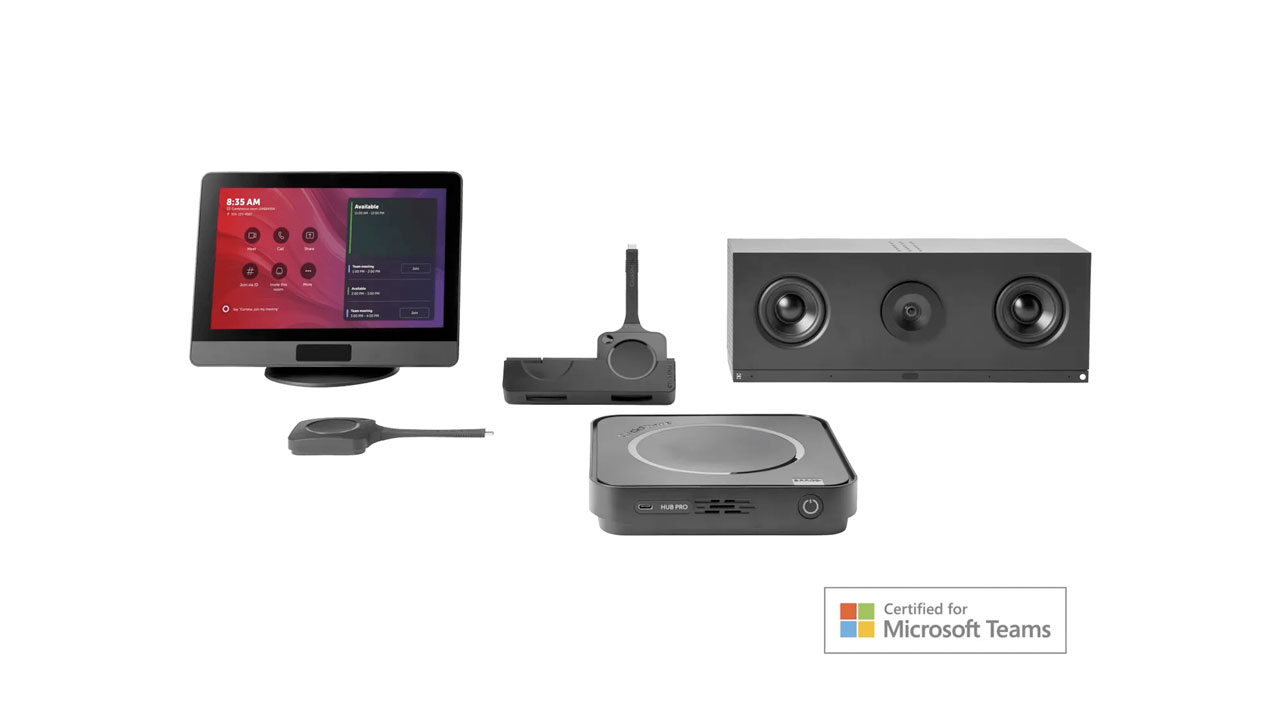 Clickshare Hub Pro and Huddly C1 Kit