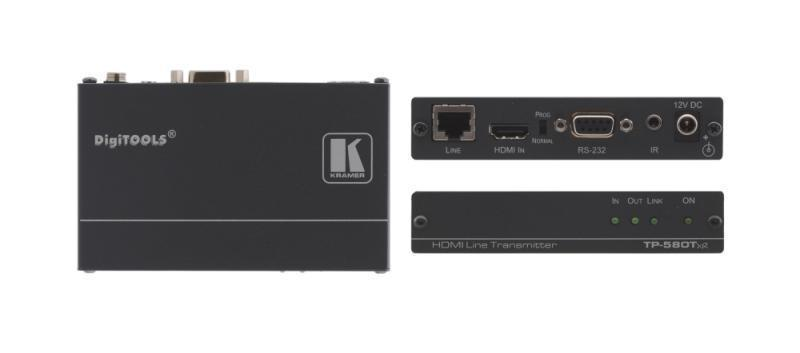 TP−580Txr Extended Range HDBaseT Twisted Pair Transmitter