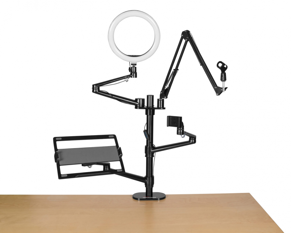 GFW-STREAMSTAND Frameworks Content Creation Desk Mount Stand