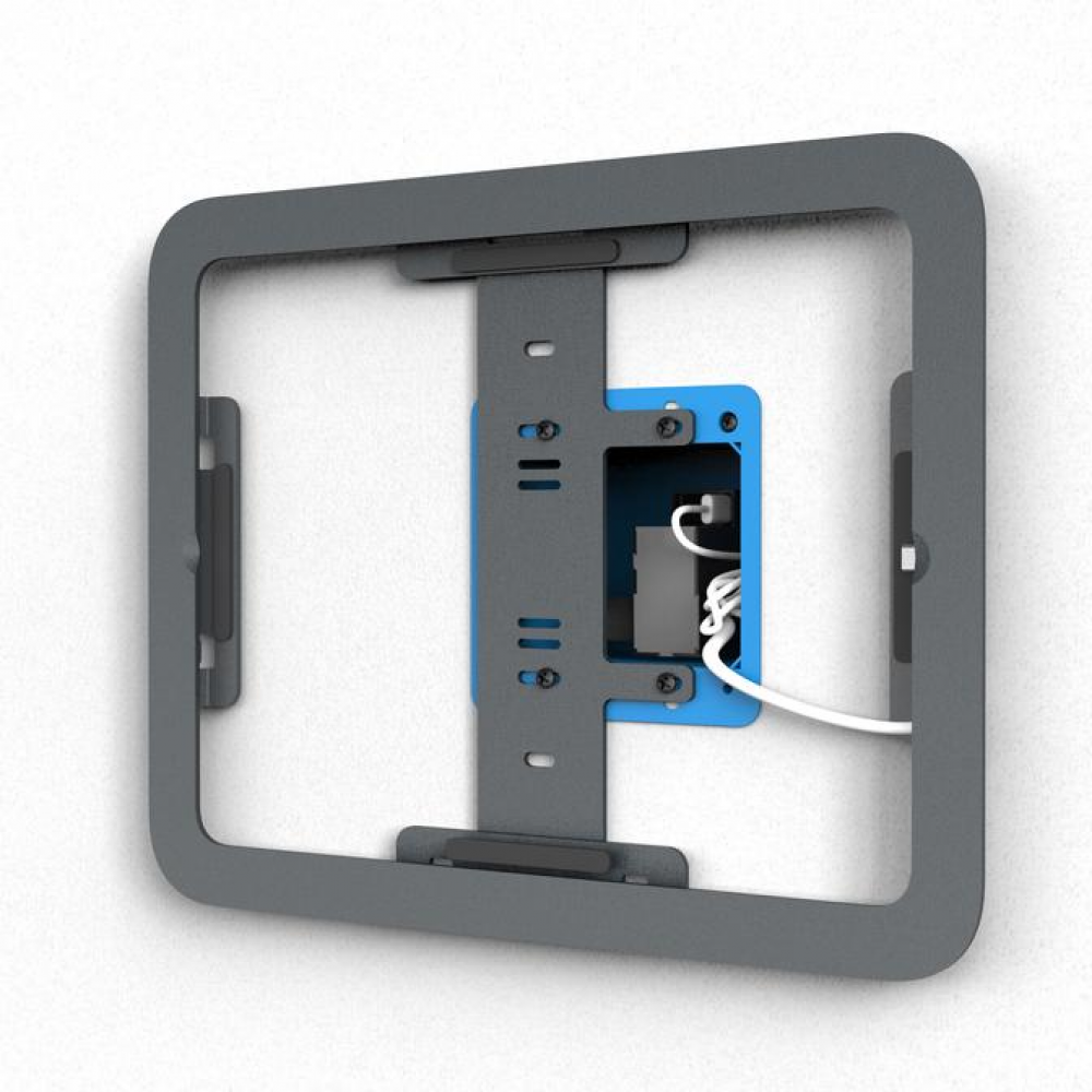 H652-BG Wall Mount MX for iPad Pro 12.9-inch with Redpark Gigabit + PoE Adapter
