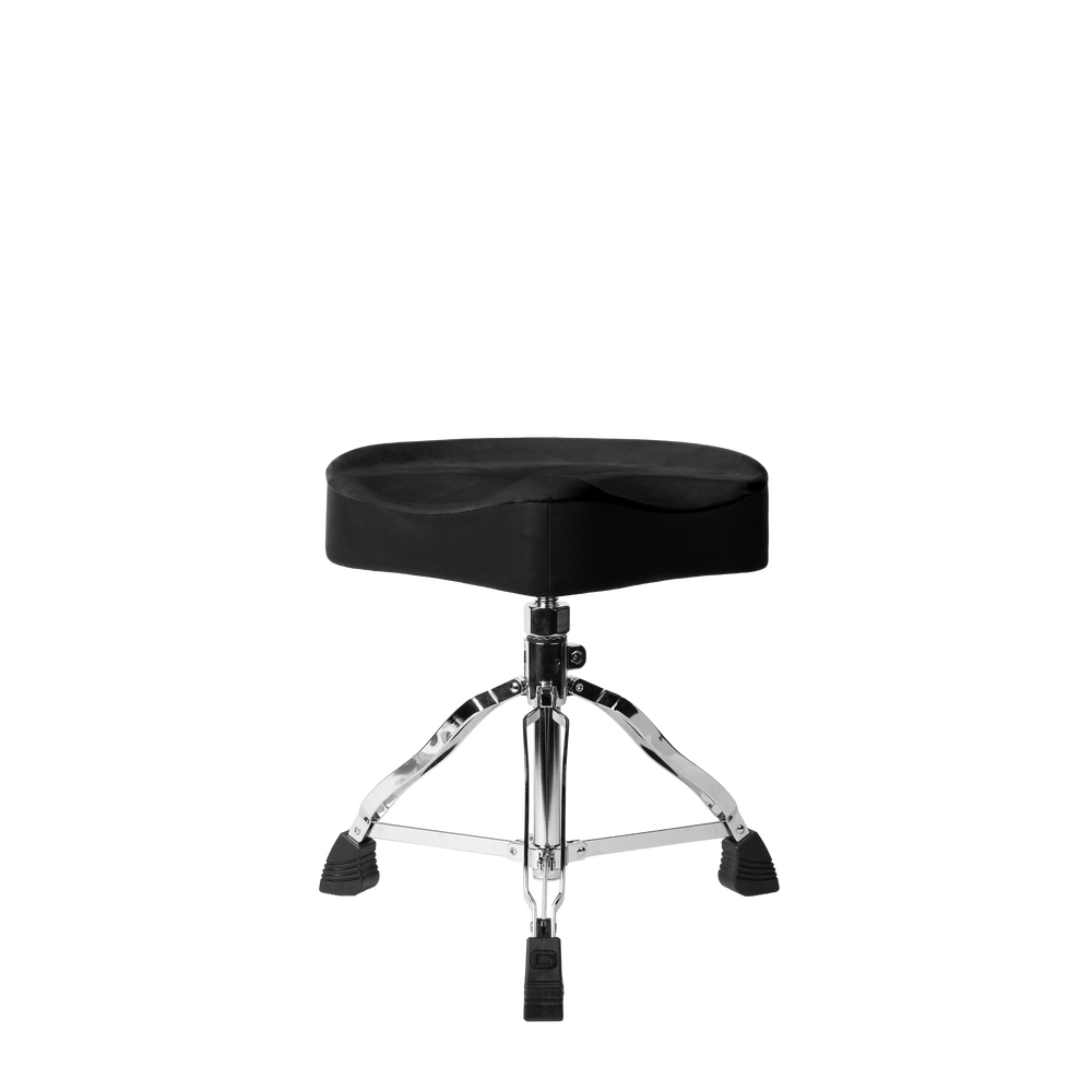GP-DTH-SSD-BK Gator Spindle Drum Throne Saddle Seat – Black