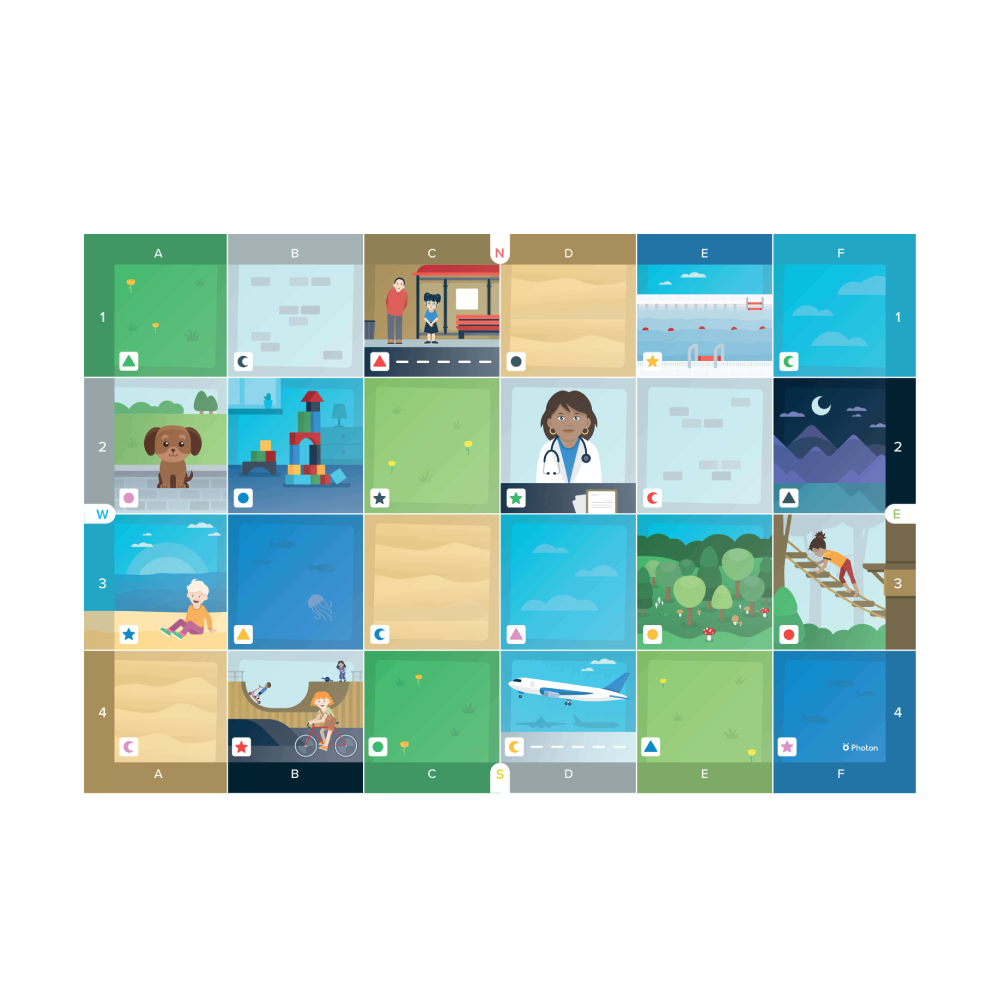 Photon Educational Mat - Storytelling (Everyday Life)