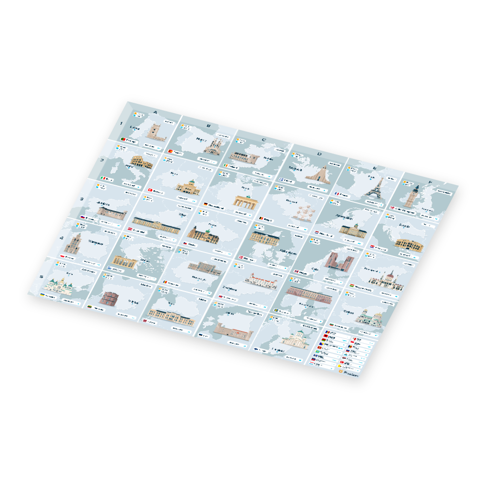 Photon Educational Mat - Discover Europe