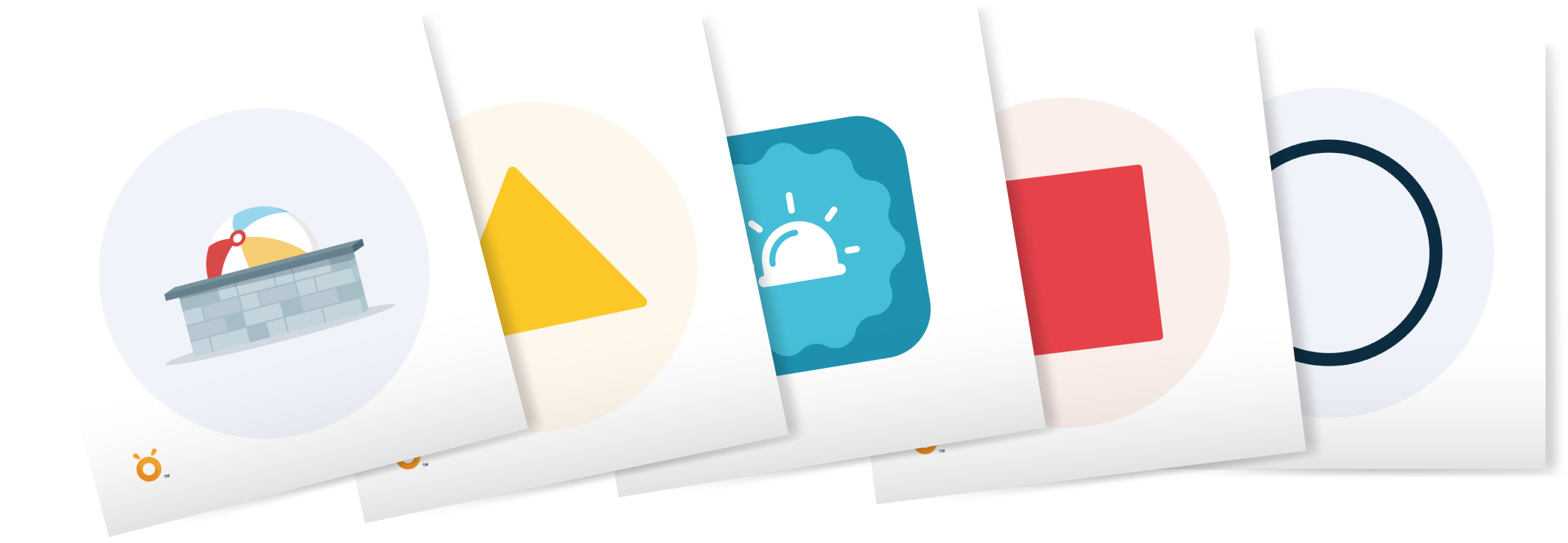 Photon Flashcards - Directions, Shapes and Colors