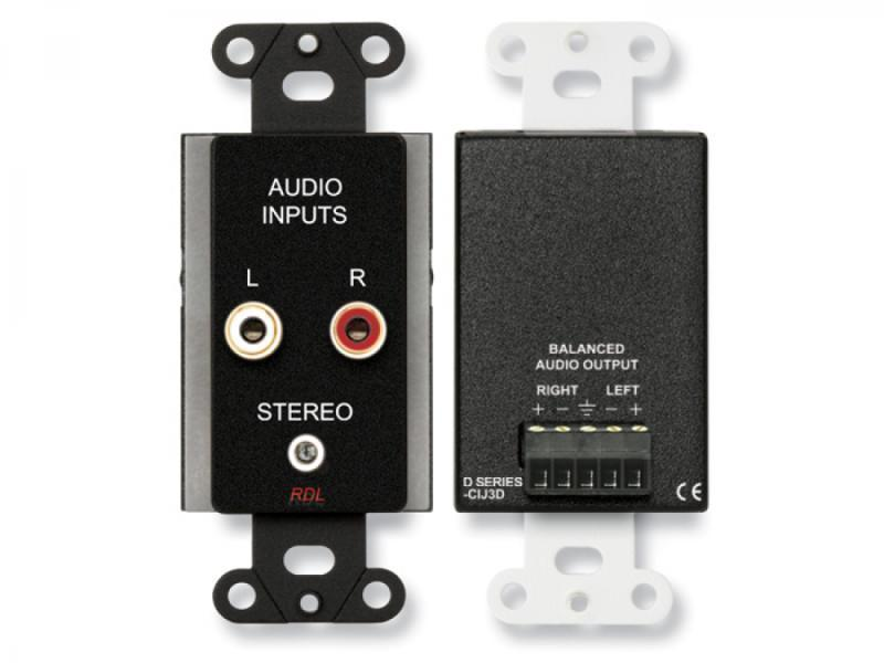 DB-CIJ3D Consumer Input Jacks - Stereo