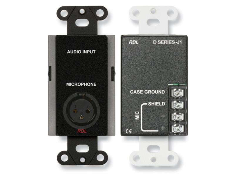 DB-J1 Microphone Input Assembly (Black)