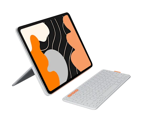 Flip Folio-Pale Grey iPad Pro 13 M4/5 & Air 13 M2/3/4