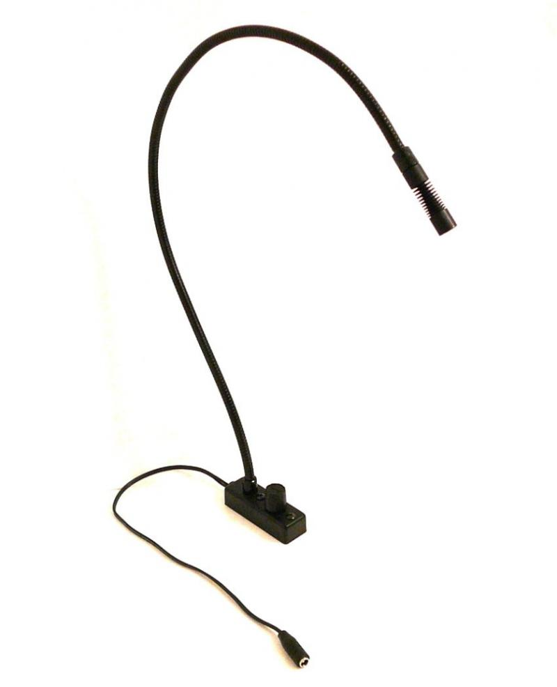AN-TE18A-LED ANSER Desk Light. 18" Gooseneck and Dimmer integrated into chassis - No Power Supply
