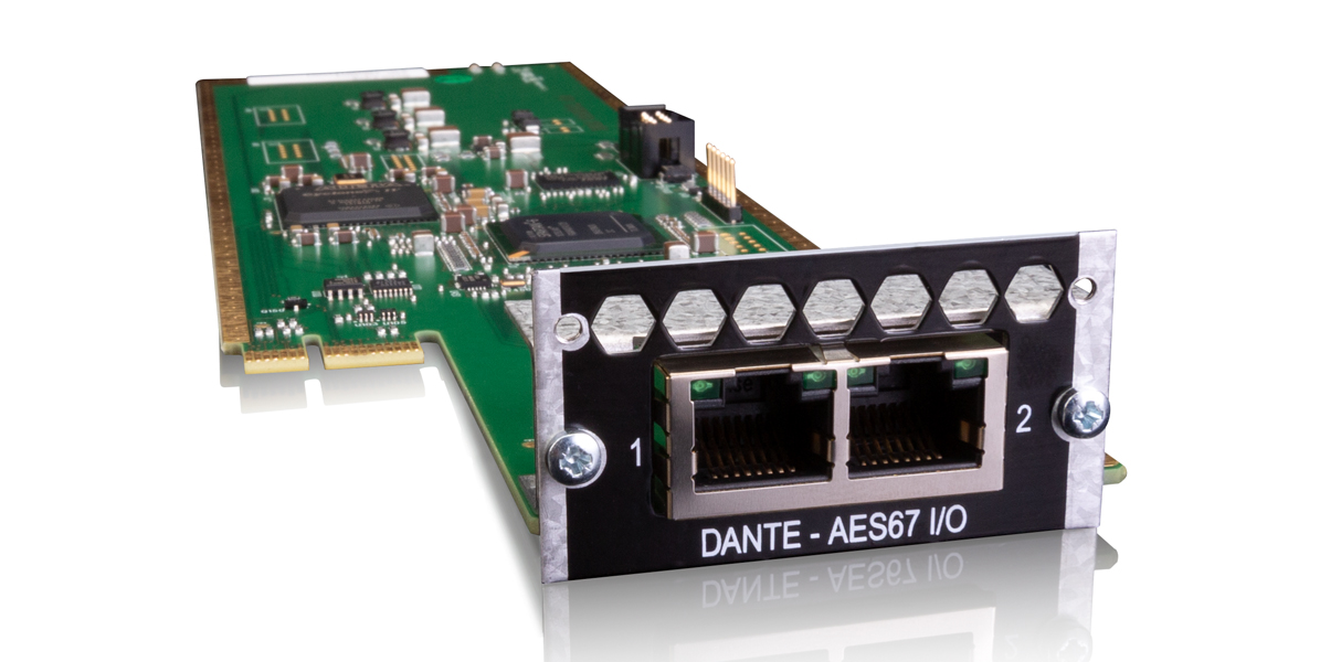 Pro Tools MTRX 128-Channel Dante Card