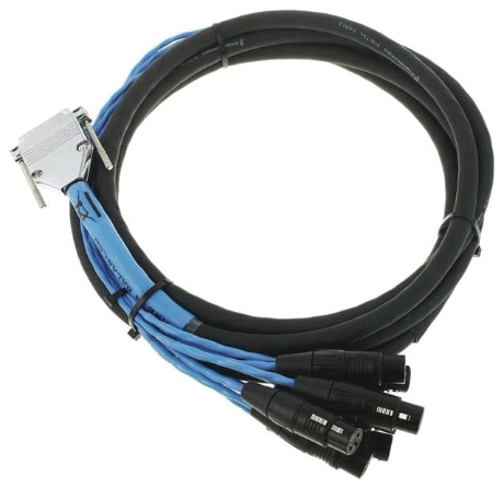 DB25-XLRF Digisnake 12' 4935-00359-00