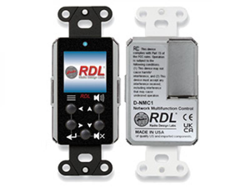 DB-NMC1 Network Remote Control with Screen, Black