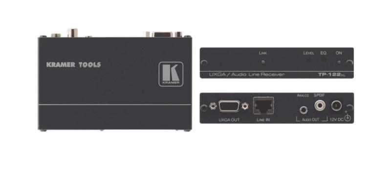 TP-122XL Computer Graphics Video & Stereo Audio over Twisted Pair Receiver