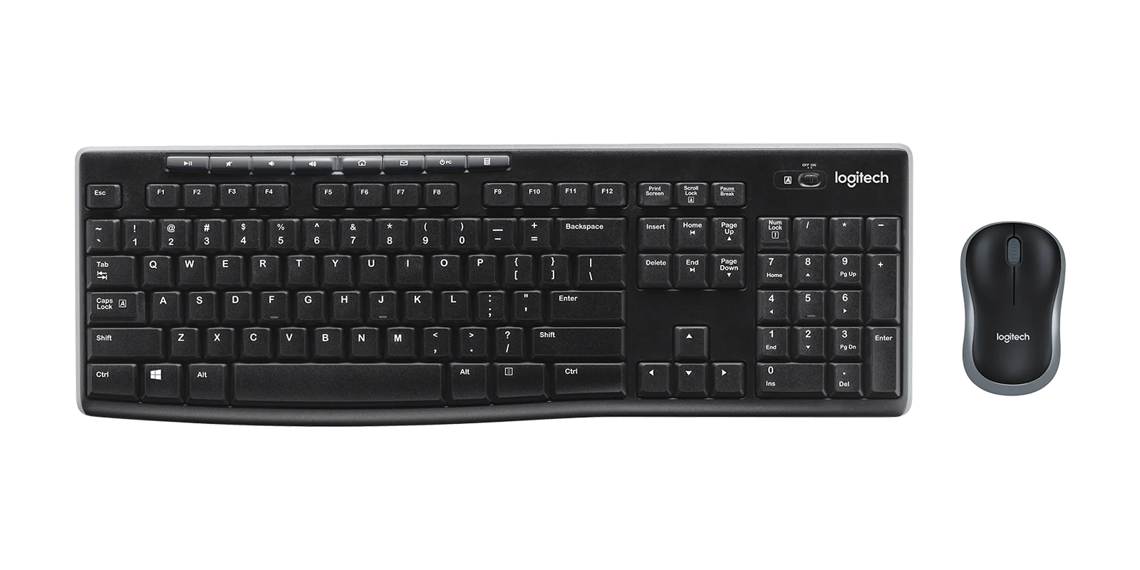 MK270 Wireless Keyboard and Mouse Combo