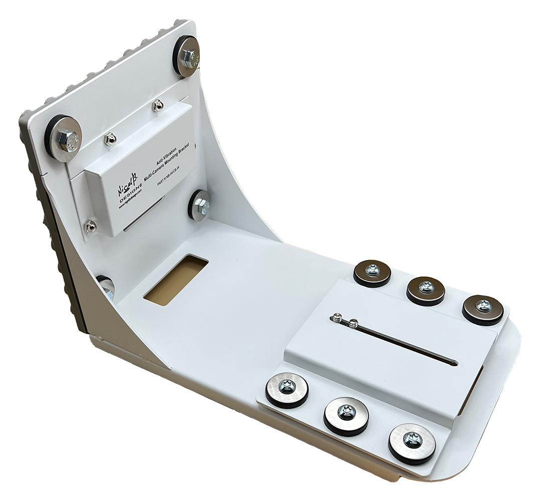 NB-AVCB-W Anti-Vibration Wall Mount / Camera Shelf (White)