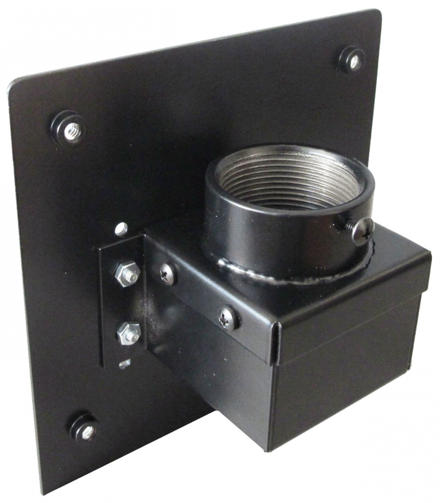NB-PMA Black Finish Pole Mount Back Plate