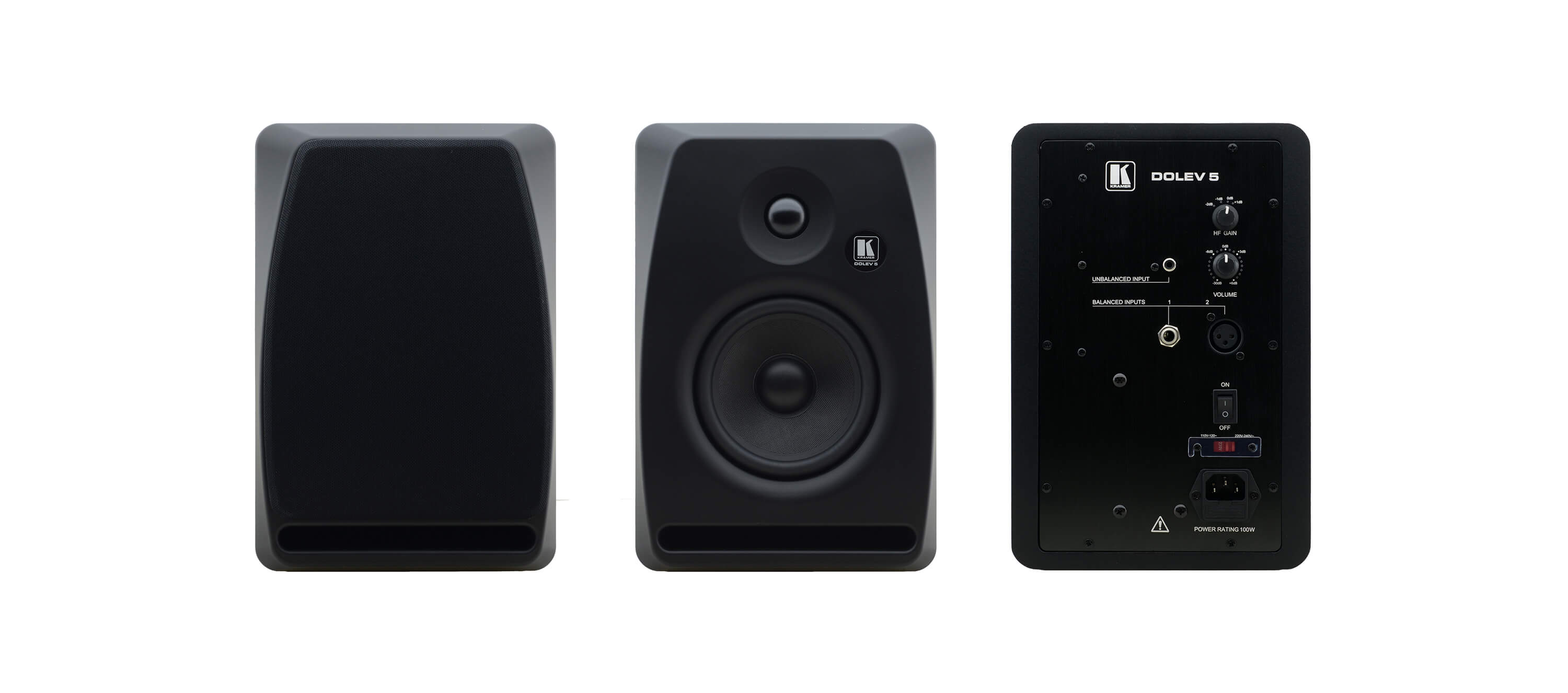 DOLEV5 2-Way, Bi-Amplified Studio Grade Speaker