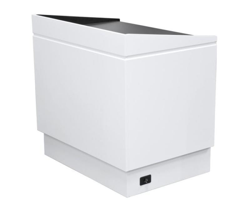 PDYZ35 CWT Height Adjustable Podium, Crystal White