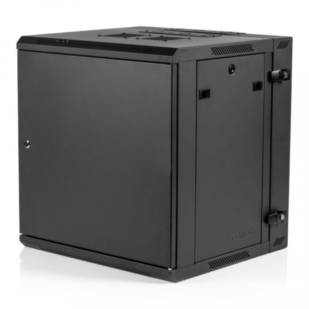 GRW-2012508 12U, 21″ Deep Sectional Wall Rack, Steel Door