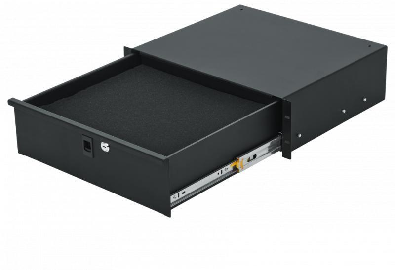 GRW-DRWDF3 3U Drawer, 14.2″ Deep with Foam Interior
