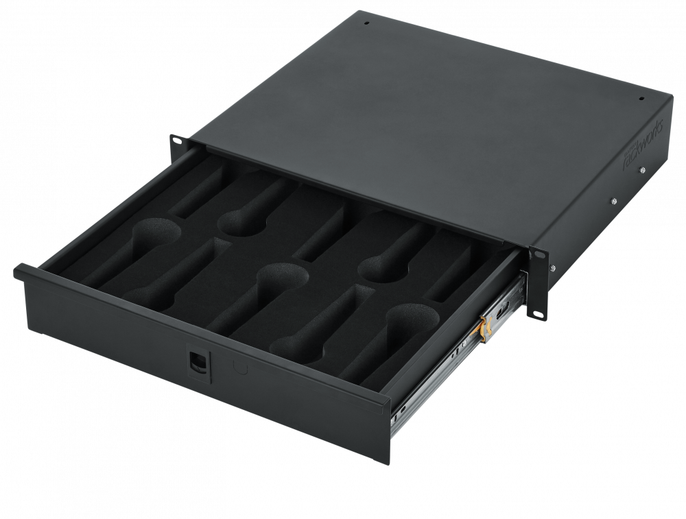 GRW-DRWMIC10 Microphone Drawer; 2U
