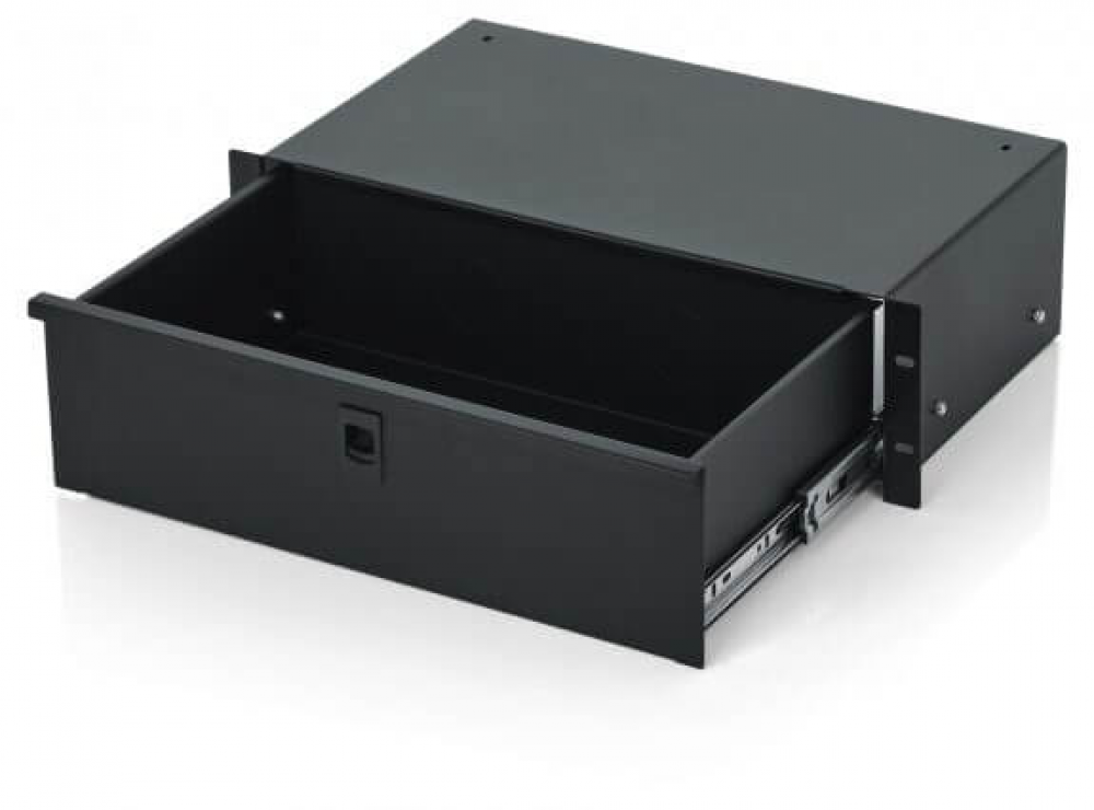 GRW-DRWSH3 Shallow 3U Drawer, 10″ Deep
