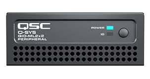 QIO-ML2x2 Network Mic/Line I/O Expander, 2 Mic/Line Inputs and 2 Line Outputs