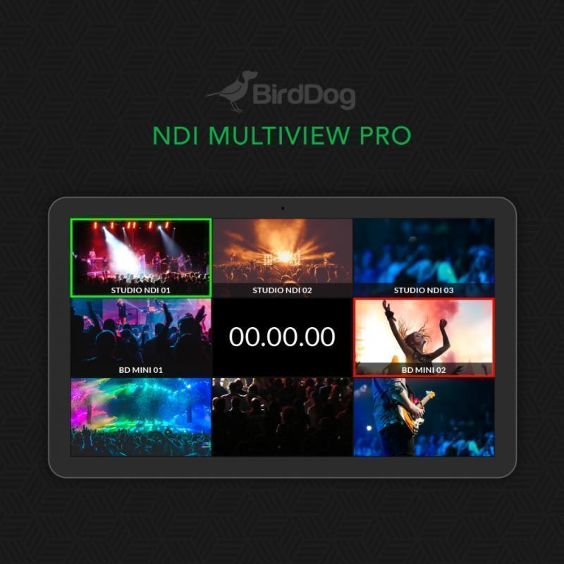 BirdDog NDI Multiviewer Pro