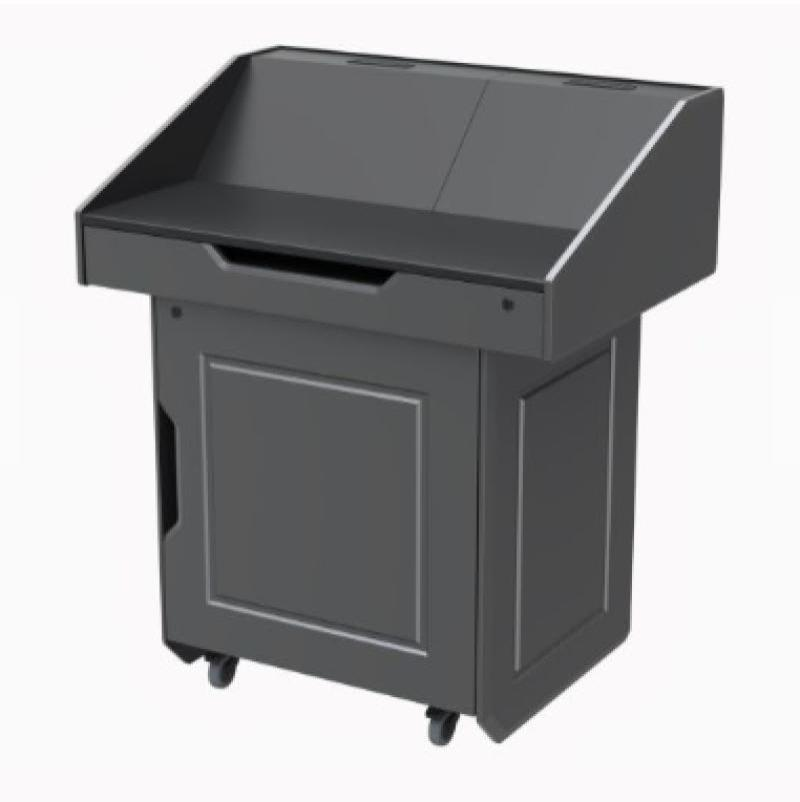 PDX22 SGT Executive Multimedia Podium, Shark Gray